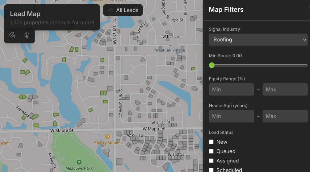 Curb AI scoring dashboard